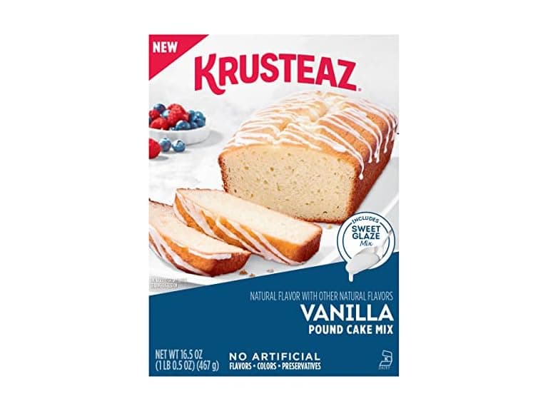 Krusteaz Vanilla Pound Cake Mix, Baking Mix - Image 1
