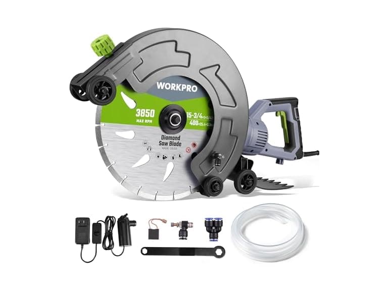 WORKPRO 16 Wet Concrete Saw - Image 1