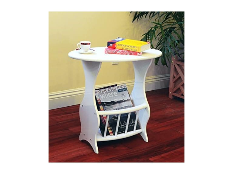 Frenchi Furniture Magazine Table White - Image 1