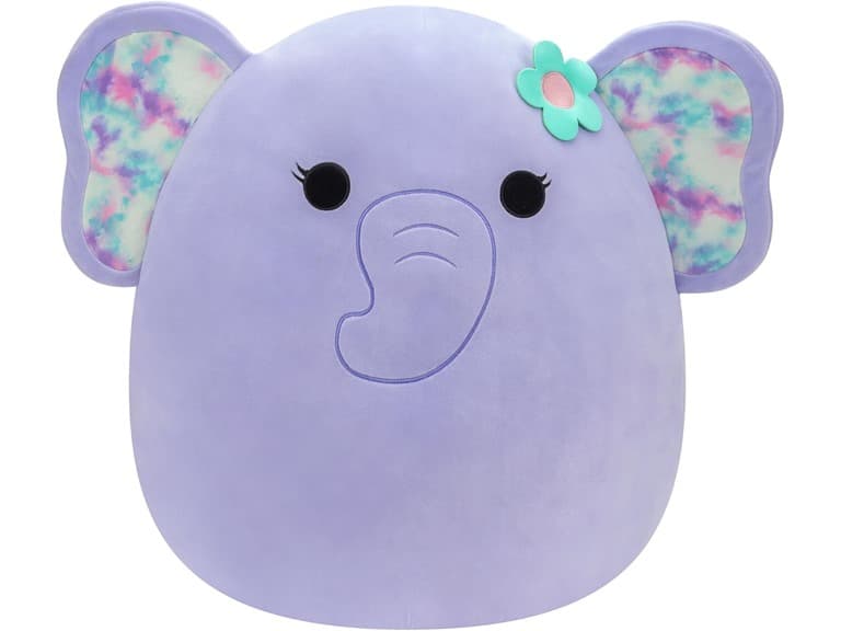 Squishmallows Original 20-Inch Anjali Purple Elephant - Image 1