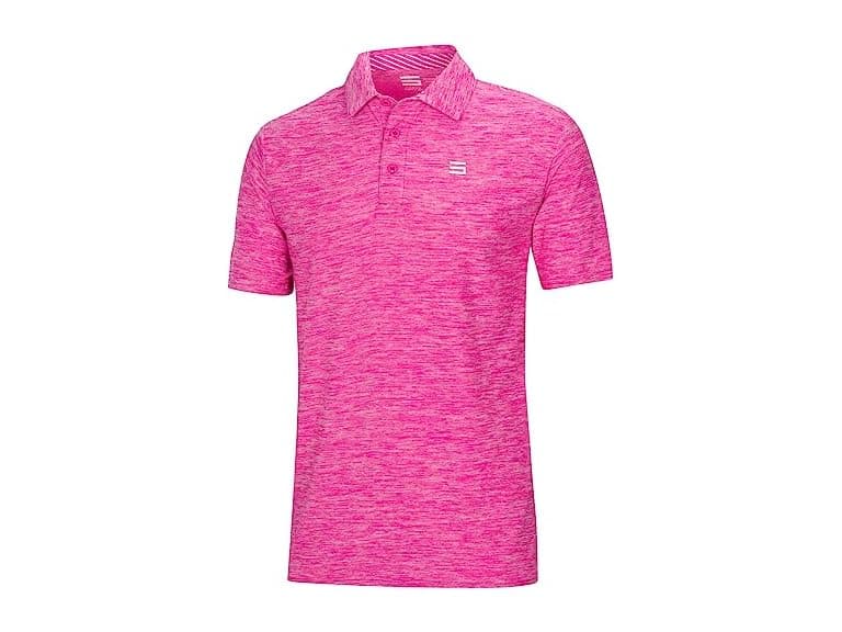 Three Sixty Six Men (M) Golf Shirts Casual T-Shirt - Image 1