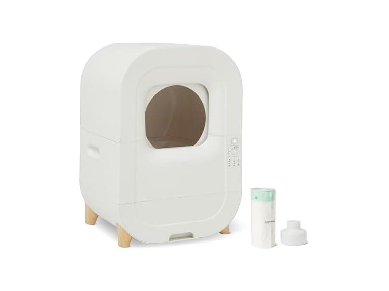 Amazon Basics Automatic Self-Cleaning Cat Litter Box - Image 1