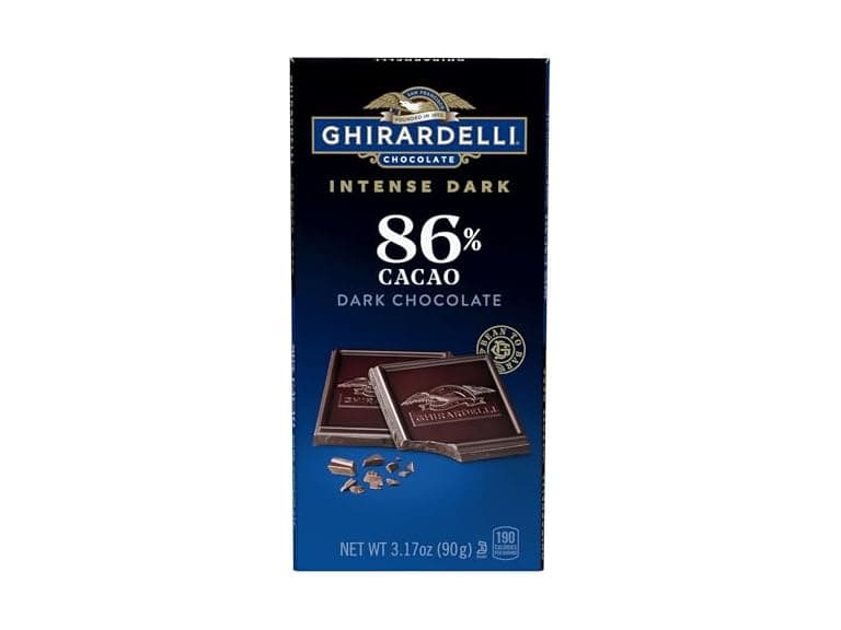 Ghirardelli 86% Dark Cacao Choc Bar - Image 1
