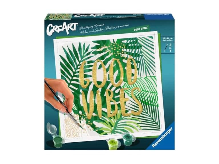 Ravensburger CreArt Good Vibes Paint by Numbers - Image 1
