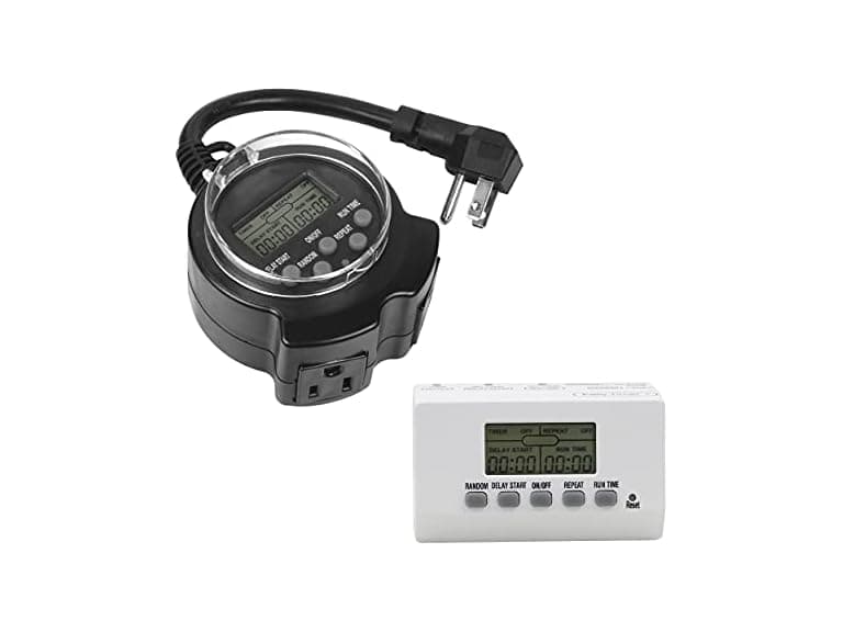 Clear Power 1 Grounded Outlet EZ Digital Timer - Image 1