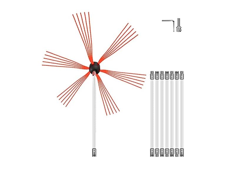 VEVOR Chimney Sweep Kit 26FT - Image 1