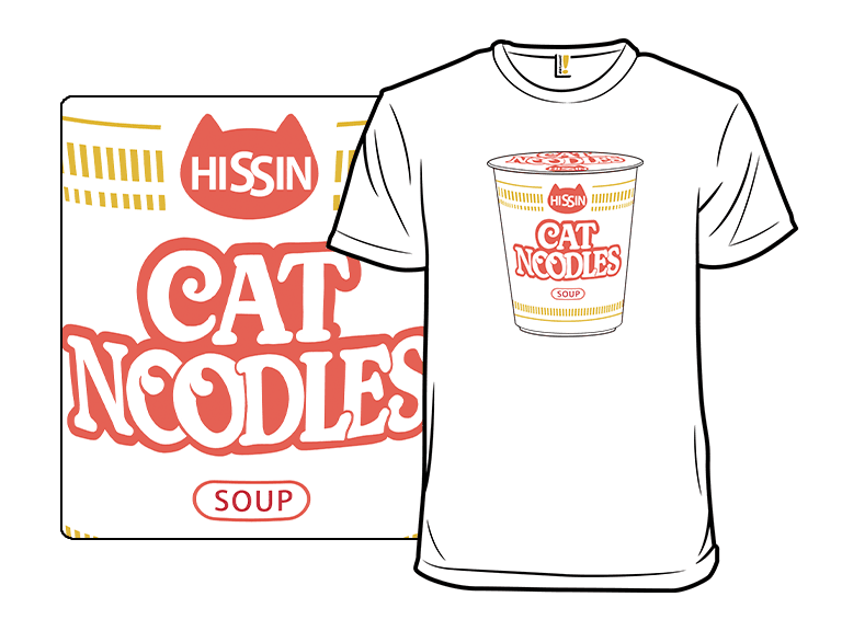 Cat Noodles Soup - Image 1