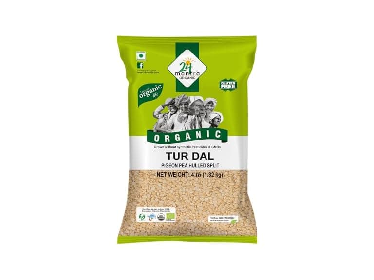 24 Mantra Organic Tur Dal 4lb