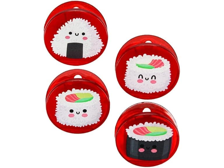Paladone Sushi Bag Clips - 4 Pack  - Image 1