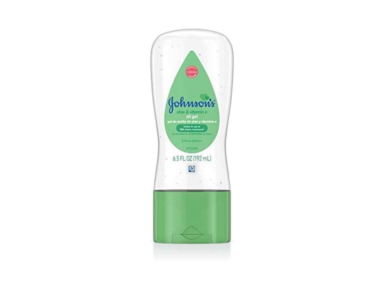 Johnson's Baby Oil Gel, 6.5 Ounce | Aloe & Vitamin E - Image 1
