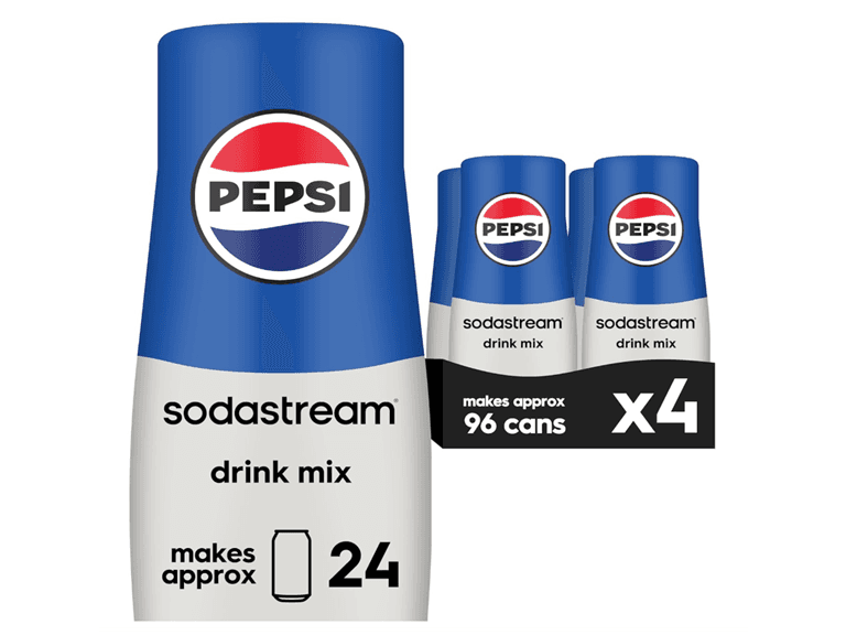 SodaStream Pepsi 4-Pack Drink Mixes - Image 1