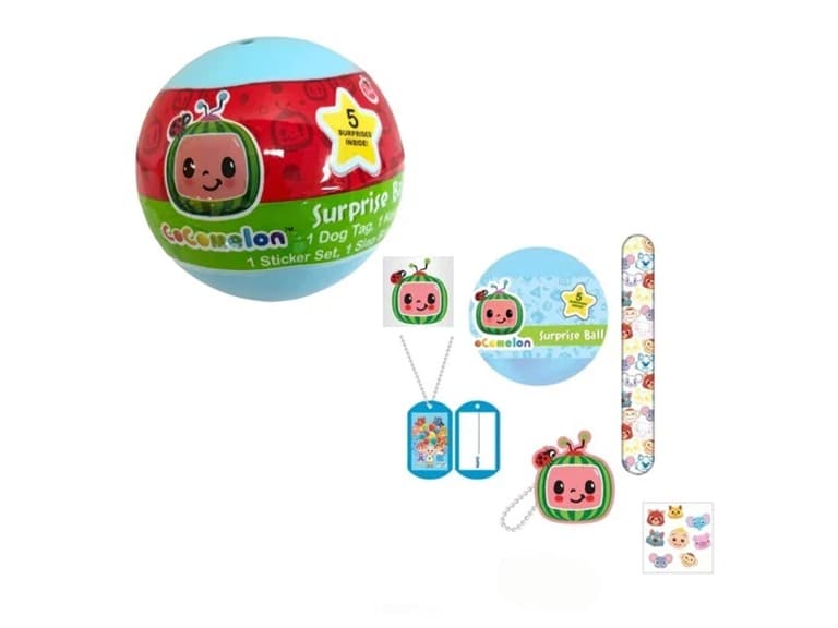 Cocomelon Surprise Ball 6-Pack Toys - Image 1
