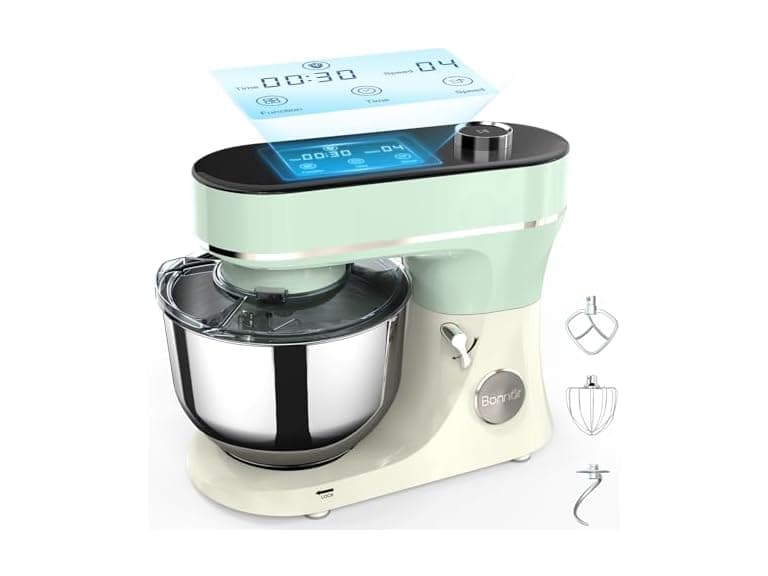 6QT Kitchen Mixer with LED Touchscreen - Image 1