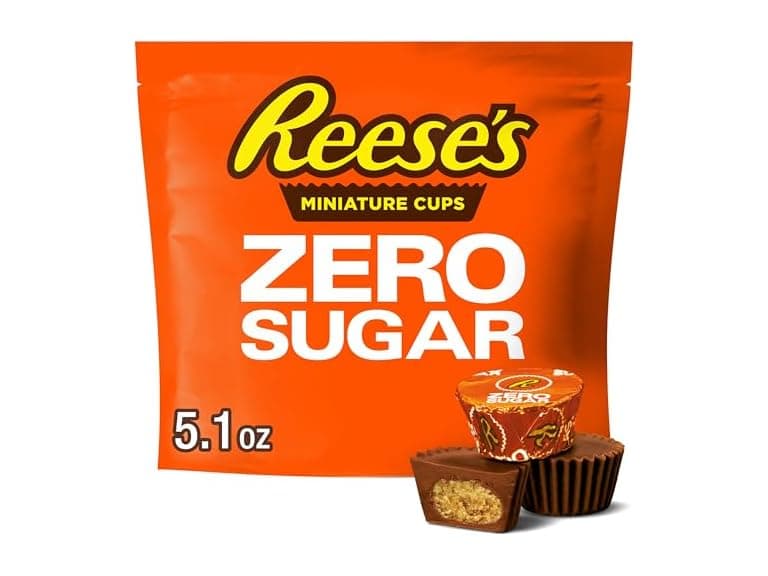 Reeses Zero Sugar Mini PB Cups 5.1oz - Image 1
