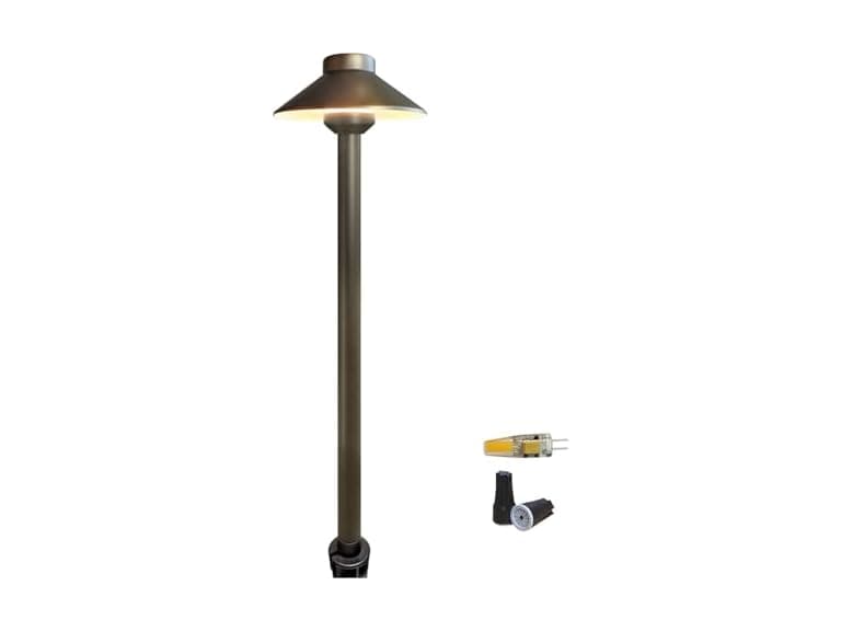 Brass Low Voltage Pathway Light - Image 1
