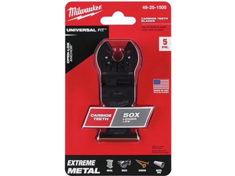Milwaukee 49-25-1505 5 pack of Multi-Tool Blades