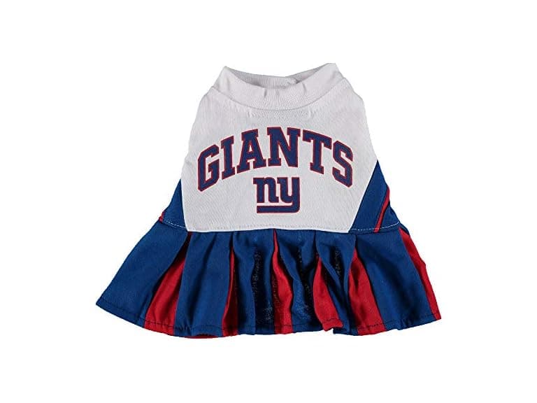 NY GIANTS (Dogs / Size Small) Cheerleader Dress - Image 1
