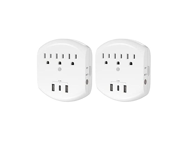 Clear Power 2-Pack USB Wall Charger - Image 1