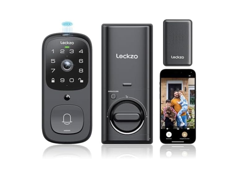Video Smart Lock with Doorbell WiFi (Open Box) - Image 1