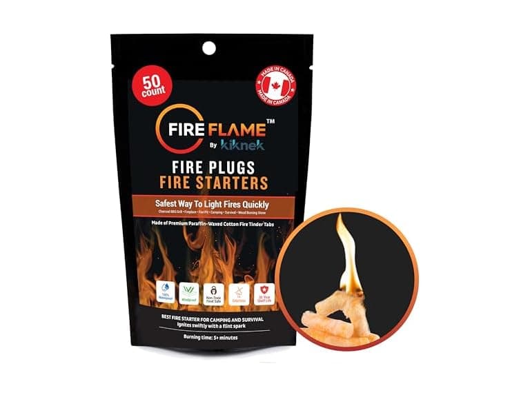 Fireflame Fire Plugs Fire Starters 50Pk - Image 1