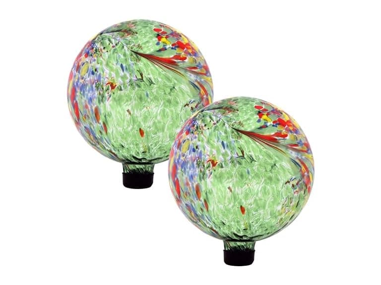 Sunnydaze 10-Inch Gazing Ball Set of 2 - Image 1