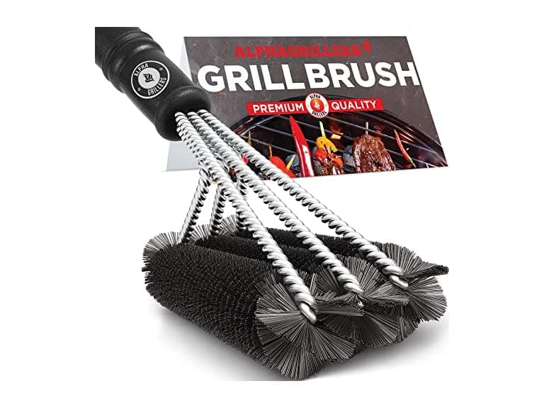 Alpha Grillers Alpha Grillers BBQ Grill Brush - Wire Gr - Image 1