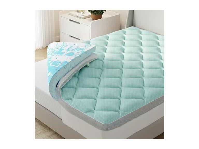 Novilla Dual-Layer Memory Foam Topper - Image 1