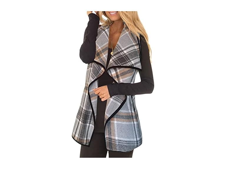 Yacun Women (XXL) Sleeveless Cardigan - Image 1
