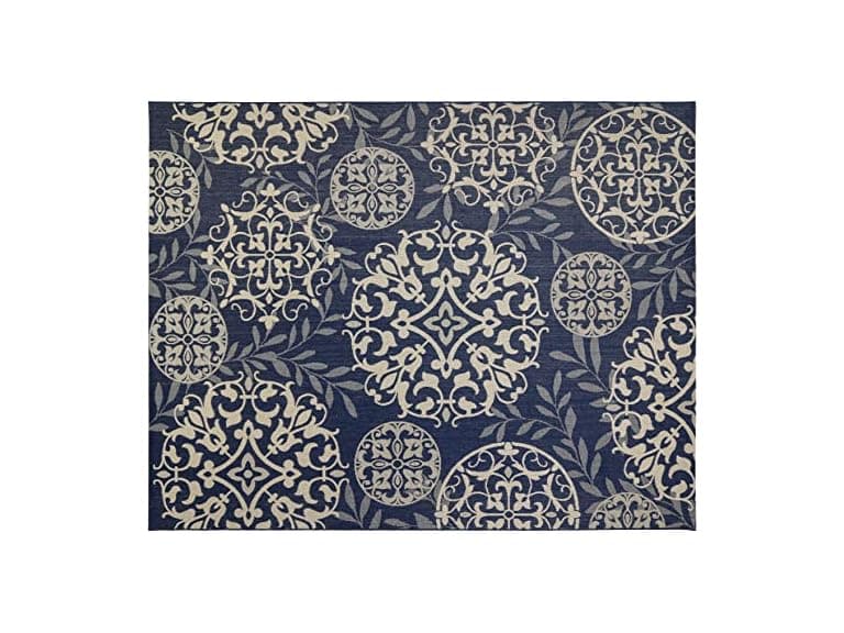 Gertmenian Medallion Flatweave Area Rug - Image 1