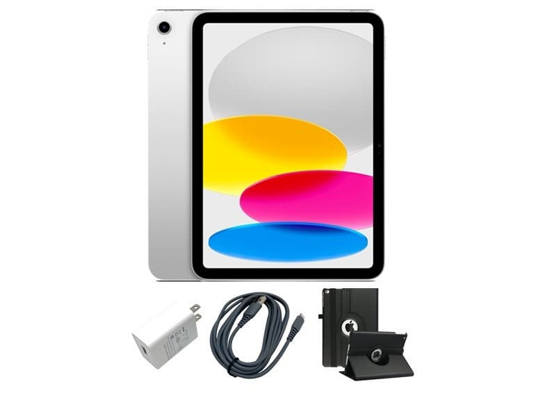 Apple 11" iPad 11 with Case (2024) - Image 1
