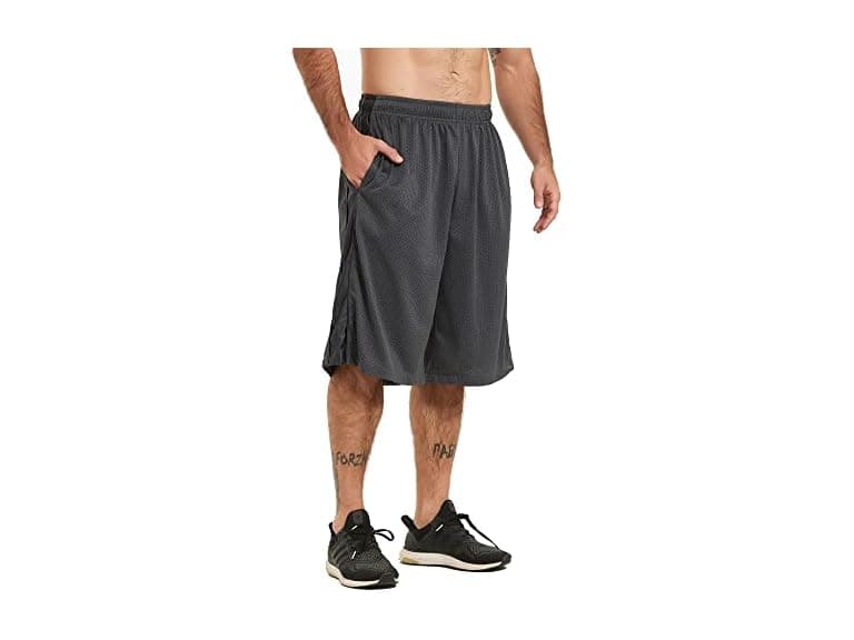 Men's 12" Long Basketball Shorts- Choose Color - Image 1