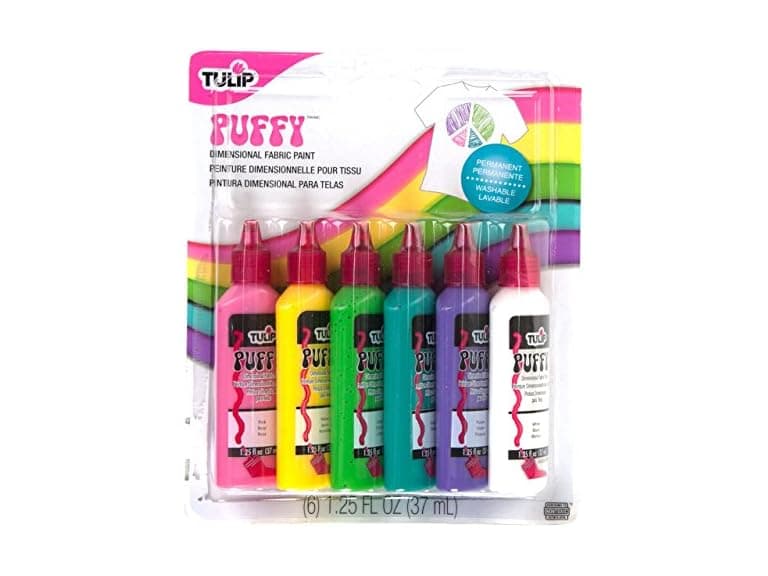 Tulip Puffy Paint: 3-D Fashion Paint, Assorted Colors - Image 1