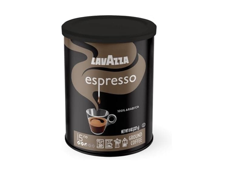 (4-Pack) Lavazza Espresso Ground Coffee, Medium - Image 1