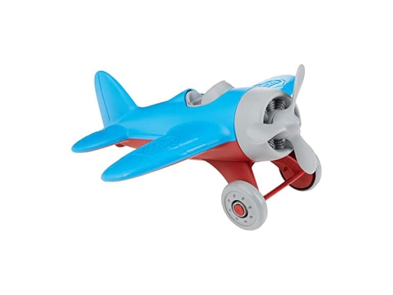 Green Toys Airplane, Blue - Image 1