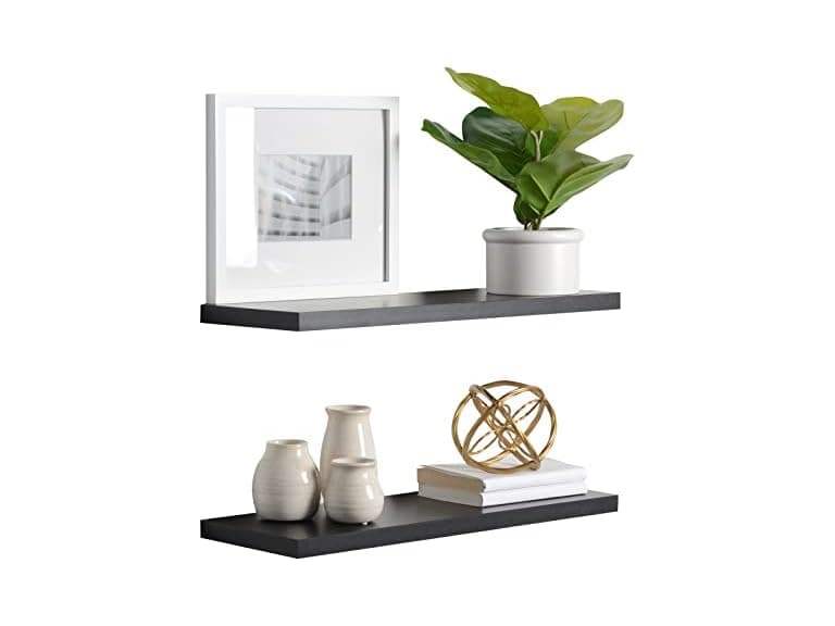 Delta Cycle 2-Pack Floating Shelves 24" x 8" x 1" - Image 1