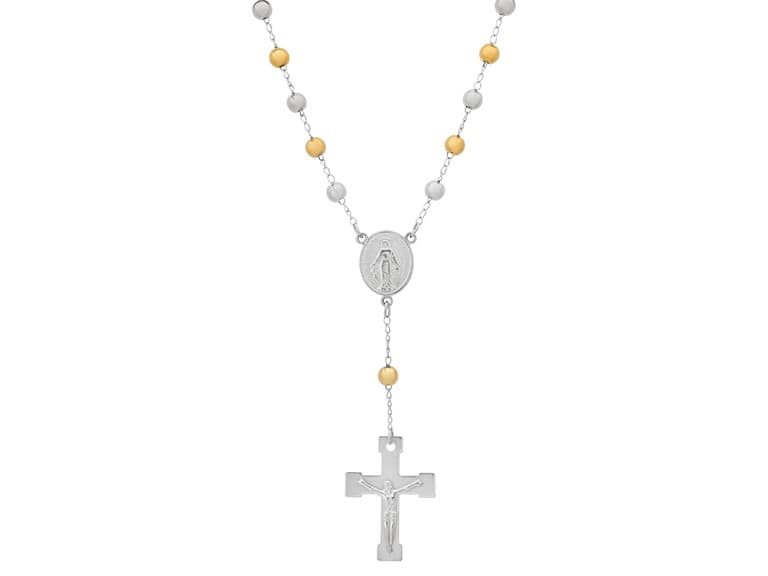 Rosary with Cross & Crucifix - Image 1