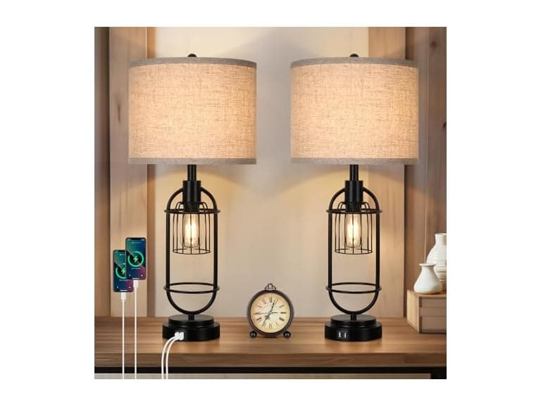 VerRon 29" Tall Set of 2 Table Lamps - Image 1