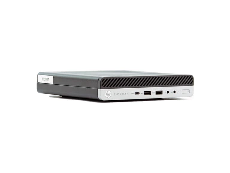 HP EliteDesk 800 G3 Desktop Mini Computer - Image 1