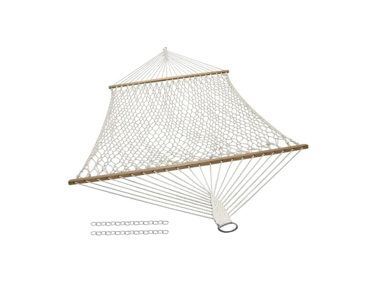 Sunnydaze Decor  Cotton Rope Hammock - Image 1