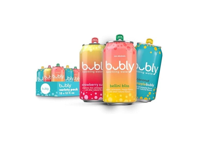 18PK bubly, 3 Flavor Variety Pack - Image 1