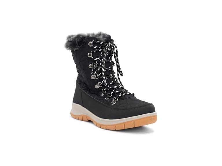 Chooka Womens Belltown Mid Faux Fur Cold Weather Boot - Image 1