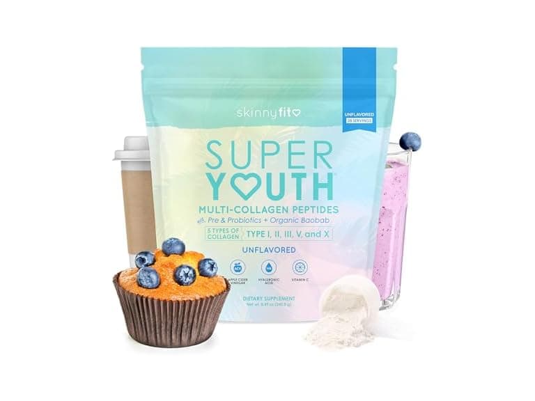 SkinnyFit Super Youth Collagen Powder 28 Servings - Image 1