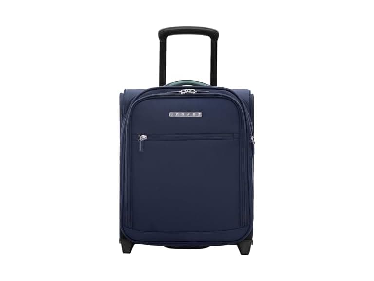 Verage 16 inch Underseat Carry On Luggage with Wheels, Navy  - Image 1