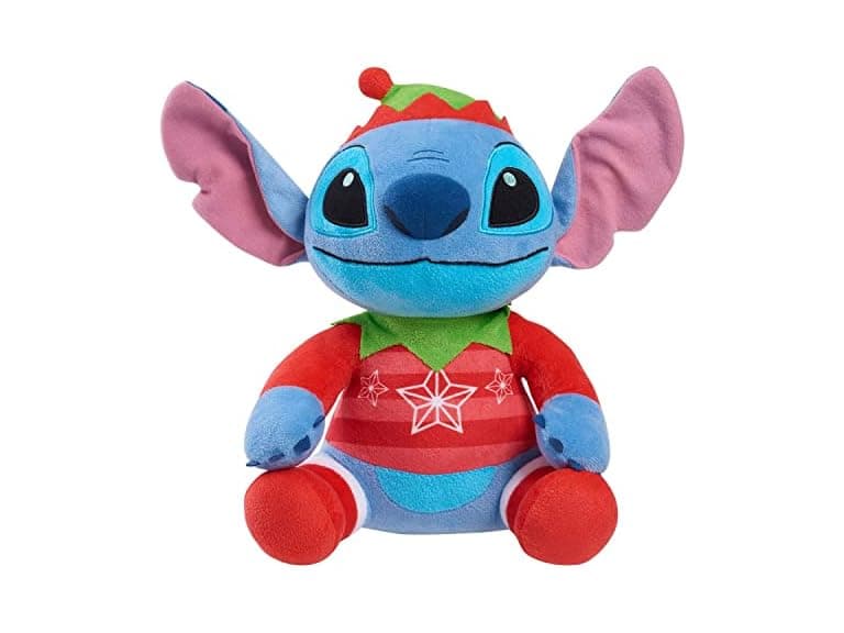Disney Stitch Holiday Large 11" Plush Stuffed Animal - Image 1