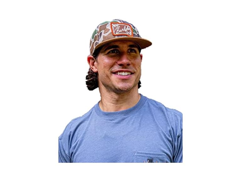 Burlebo Men (OS) Camp Mesh Patch Snapback Cap - Image 1