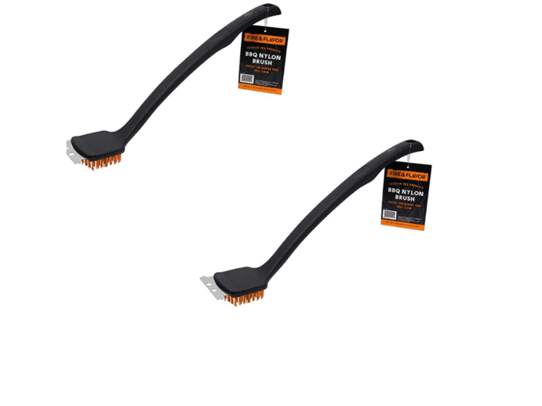 Fire And Flavor Nylon Grill Brush, 2 Pack - Image 1