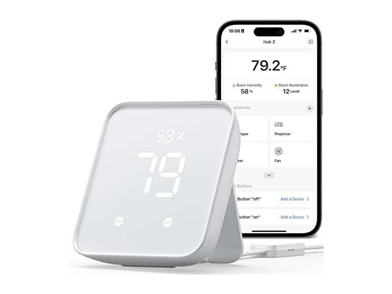 SwitchBot B0BM8VS13P Thermometer Hygrometer (Open Box)