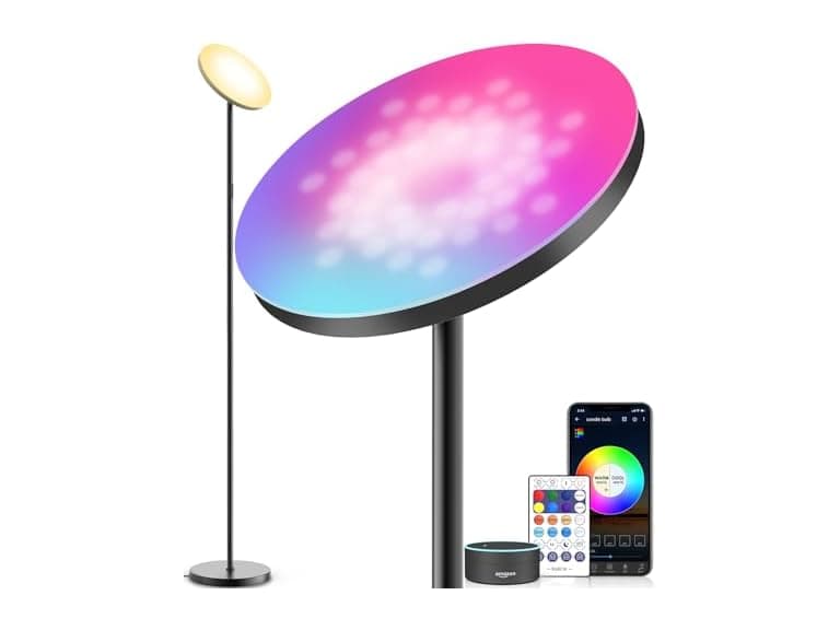 Smart Rgb Led Floor Lamp Works With - Image 1
