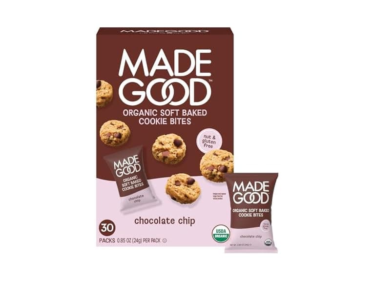 30CT MadeGood Soft Baked Chocolate Chip Mini Cookies - Image 1