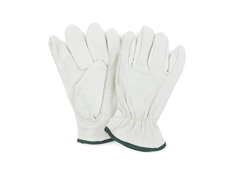 COW GRAIN LEATHER DRIVERS GLOVES MED
